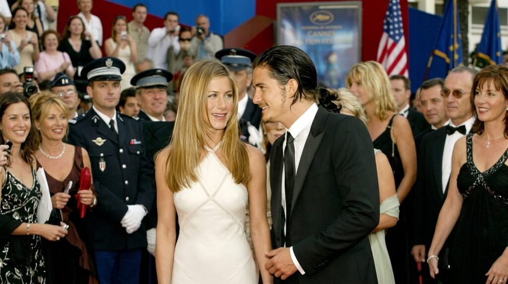 orlando bloom and jennifer aniston