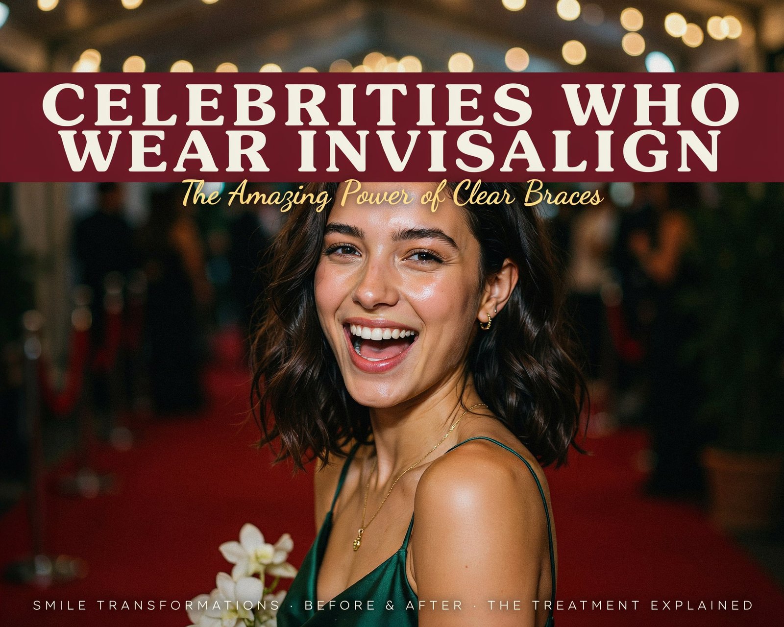 celebrities who wear invisalign